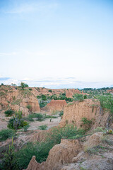 view of the Tatacoa Desert in Villavieja Huila Colombia