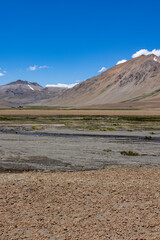 Landscape at Paso Vergara - crossing the border from Chile to Argentina while traveling South America