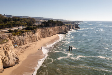 Remains of the old Davenport pier