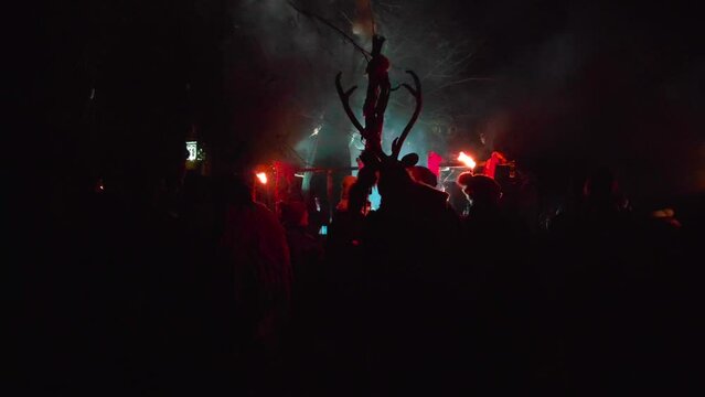 Dark Noz at Plogonnec in Brittany