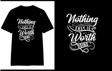 creative Motivational saying t-shirt design