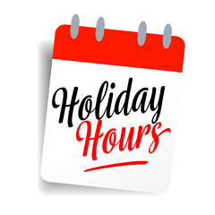 Holiday hours