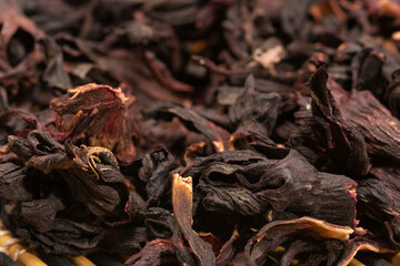 Dried Hibiscus tea Landscape