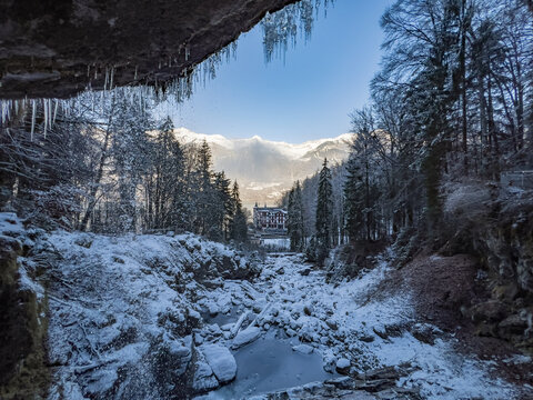 Giessbach Waterfall