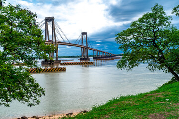 General Belgrano Bridge in Argentina on the Parana River