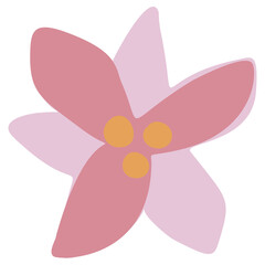 Christmas Elegant PNG isolated clipart. Boho kids design poster.Doodled drawing in scandinavian style.