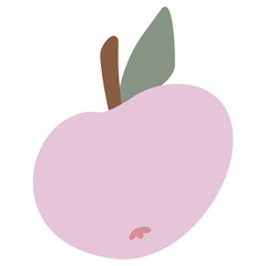 Christmas Elegant PNG isolated clipart. Boho kids design poster.Doodled drawing in scandinavian style.