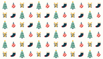 Christmas background with Christmas ornament