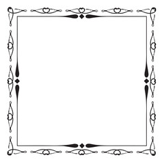 frames in vintage style with elements of ornament, art, pattern, background, texture, Vector illustration eps 10, Art.