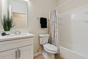 interior with toilet