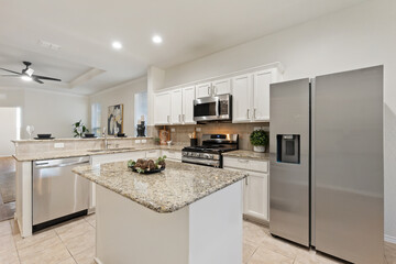 modern kitchen interior