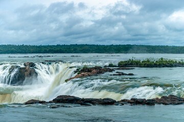 Magnificent views of the Iguazu Falls