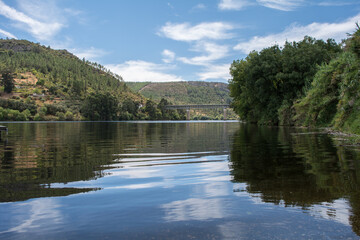 Fototapeta na wymiar River Reflection