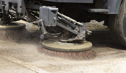 Balayeuse de voirie pour le  nettoyage des espace public