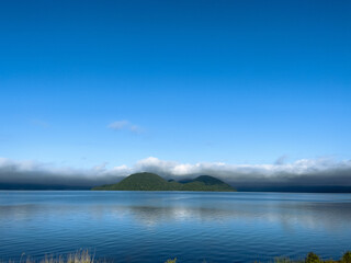 On the shore of Lake Toya