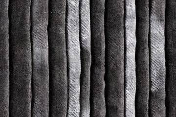 Obraz premium Strong cotton, twill fabric design in black, used as the backdrop for jeans. Denim canvas fabric or cotton jeans up close with a weathered gray jean design. Generative AI