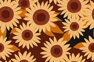 New Boho autumn patterns are in place. Generative AI