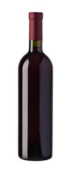 red wine bottle on transparent background. png file - 554983206