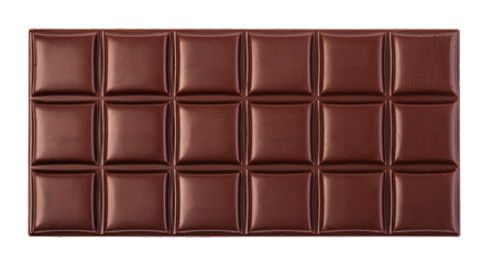chocolate bar on transparent background. png file