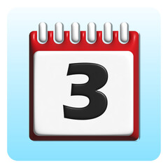 calendar vector icon. web design icon. calendar on the wall. Calendar 3D icon.icon