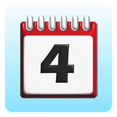 calendar vector icon. web design icon. calendar on the wall. Calendar 3D icon.icon