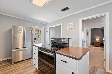 modern kitchen interior