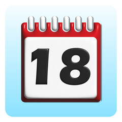 calendar vector icon. web design icon. calendar on the wall. Calendar 3D icon.icon
