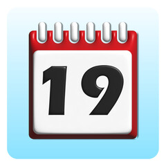 calendar vector icon. web design icon. calendar on the wall. Calendar 3D icon.icon