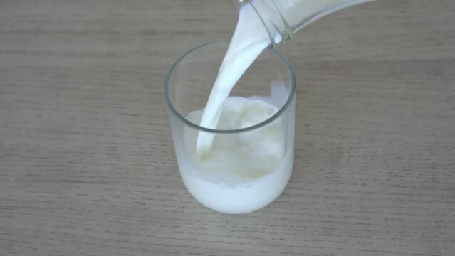 fresh milk dip in a cup.