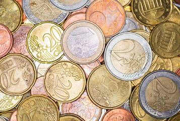 Money, Coins, Euro, Finance, currency