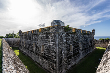 Fort of San Jose el Alto, Spanish colonial fort in Campeche, Mexico.
