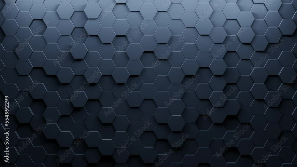 Aufkleber modern geometric background. hexagon background. abstract 3d