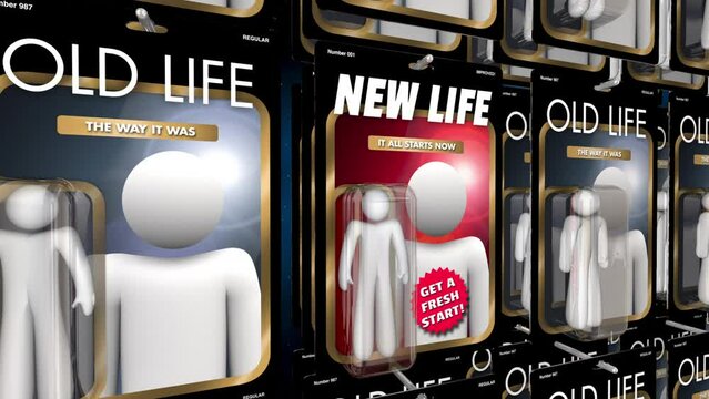 New Life Vs Old Way Improved Fresh Start Action Figures 3d Animation