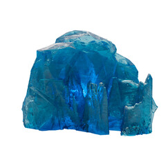 Fototapeta premium ice crystals. Cold frozen blocks or ice mountain, winter decoration for design. Iceberg broken pieces of ice. Snowy elements.