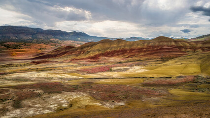 Painted hills near John Day Fossil Beds