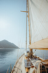 Sailing in the ocean