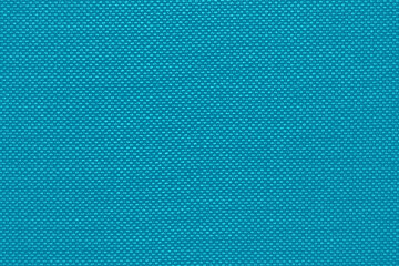 Plakat Texture and background of upholstery fabric in blue color. Fabric sample texture as background and design element. Fabric texture for sofa