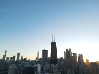 Fototapeta na wymiar the windy city of Chicago