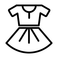 child clothes icon
