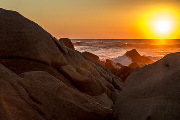 Atardecer en Puerto Escondido, México. 