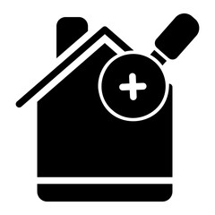 Obraz premium hygiene home icon