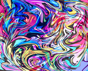 colorful abstract liquid background