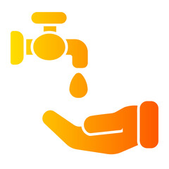 cleaning hand icon