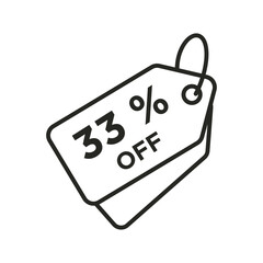 Discount icon vector design templates