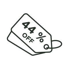 Discount icon vector design templates