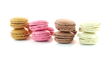 Colorful French Macarons