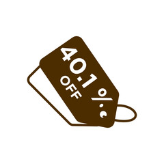 Discount icon vector design templates