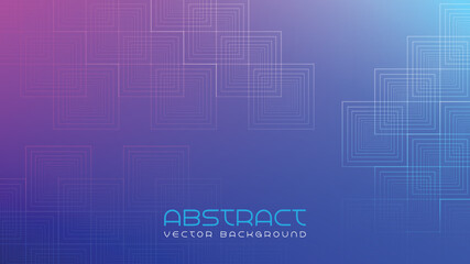 purple blue abstract squares lines vector background bg