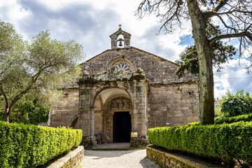 Church of San Martino de Noia in the town of Noia in Galicia, Spain