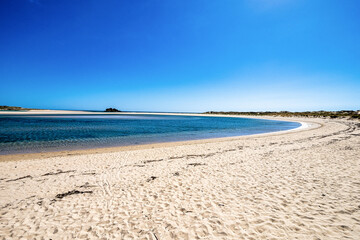 The Dunes of Corrubedo Natural Park in Galicia, Northern Spain